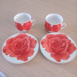 Set 2 tazze LG fine porcelain