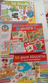 lotto 3 giochi educativi 3-6 anni