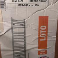 Scaldasalviette LOTO cromato 142x50 cm