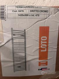 Scaldasalviette LOTO cromato 142x50 cm