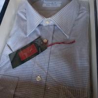 Camicia uomo manica corta a quadretti 