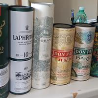 10 cilindretti rum whisky 