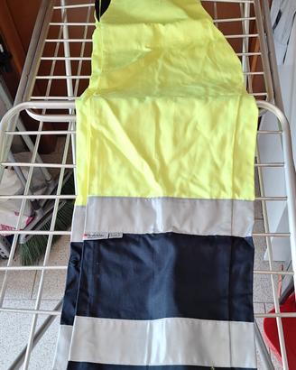 Pantaloni alta visibilità Giallo/Blu- Taglia L