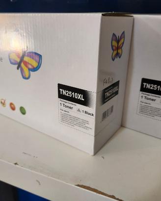Set 2 Toner Compatibile con Brother TN2510 XL