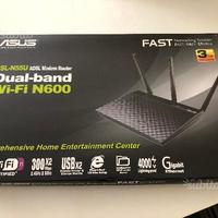 ASUS Modem Router DSL-AC55U ripetitore EA-N66