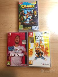 lot giochi nintendo switch ORIGINALI