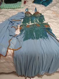 abito danza del ventre con cinte