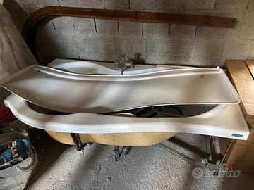 Vasca da bagno originale TEUCO, colore bianco