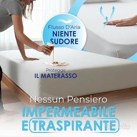 Coprimaterasso Impermeabile Singolo 90x200 Sanitar
