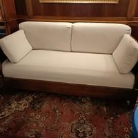 divano - letto stile impero noce 
