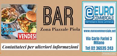 409/17 BAR T. CALDA in zona Piazzale Piola
