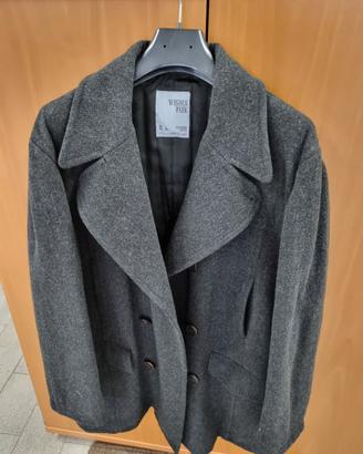 Cappotto Doppio Petto in Lana grigio - 52