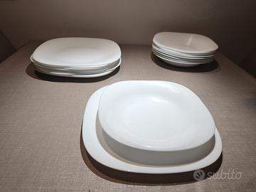 Servizio piatti bianchi Brognoli