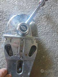 Doppia leva comando in acciaio morse