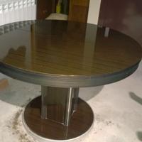 Tavoli rotondi Allungabili_4 sedie