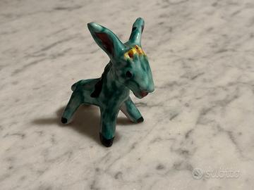 Asinello in ceramica vietrese