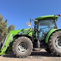 Trattore Deutz 110cv usato con caricatore pala e f