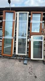 infissi in alluminio + legno