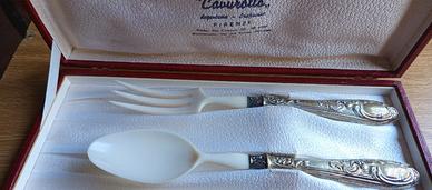 set insalata argento