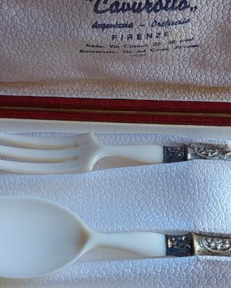 set insalata argento