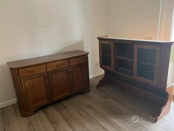 Credenza rustica in rovere
