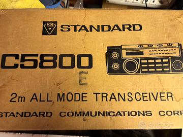 Radio VHF STANDARD C5800