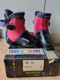 scarponcini da sci MUNARI + doposci BRUGI x bimbi