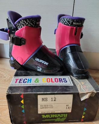 scarponcini da sci MUNARI + doposci BRUGI x bimbi