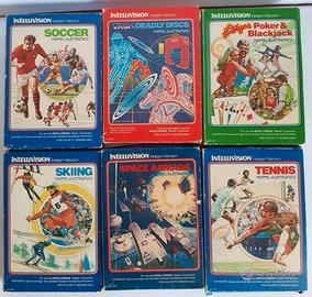 n. 6 giochi Intellivision Mattel