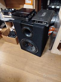  in blocco un sub e due amplificatori 