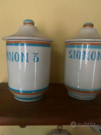 Barattoli farmacia Deruta