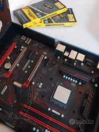 Scheda Madre AM4/DDR4 + CPU + RAM 16GB