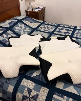 2 Cuscini in lattice e federe