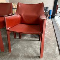 Set 4 poltrone + 2 sedie Cassina