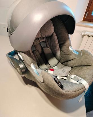 DuoValco Baby snep4, ovetto Cybex più base isofix
