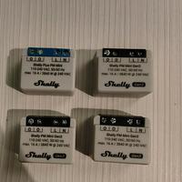 Lotto 4x Shelly PM Mini (3x Gen3 + 1x Plus)
