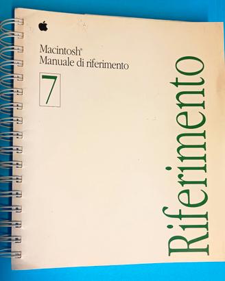 Manuale System 7 Apple Macintosh - 413 p.
