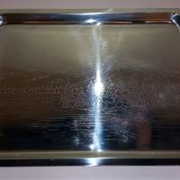 VASSOIO ACCIAO INOX 18/10 SERIGRAFATO PAESAGGIO