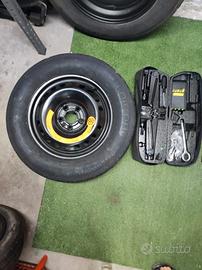 ruotino di scorta jeep Renegade fiat 500x