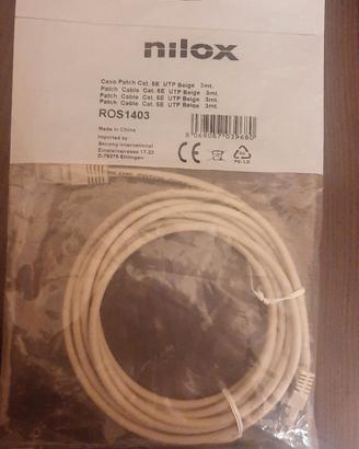 Cavo Ethernet Cat 5e da 3 metri
