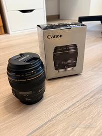 Obbiettivo Canon Ef 85mm f 1/8 usm