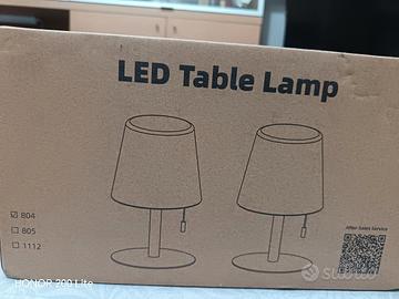 Lampada Touch Ricaricabile USB 2pz