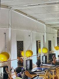 10 barre in faggio da danza a muro