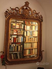 Specchiera fine ottocento in "stile barocco"