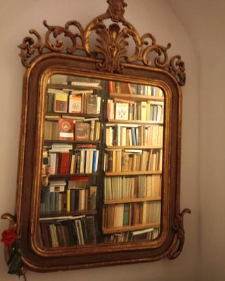 Specchiera fine ottocento in "stile barocco"