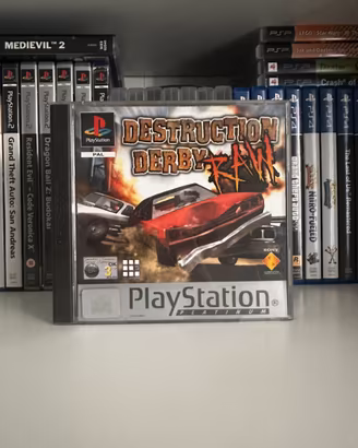 Destruction Derby Raw PS1