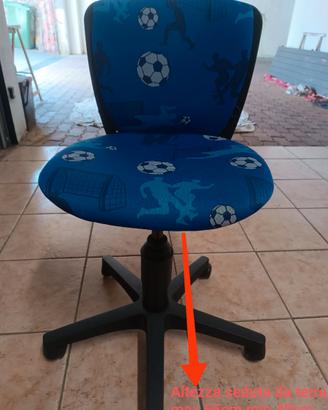 Sedia regolabile ragazzo