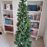 Albero di natale slim 180 cm usato 1 volta