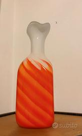 Caraffa in vetro soffiato di Murano