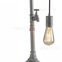 LAMPADA LUCE PIANTANA TUBO ACQUA INDUSTRIALE 2